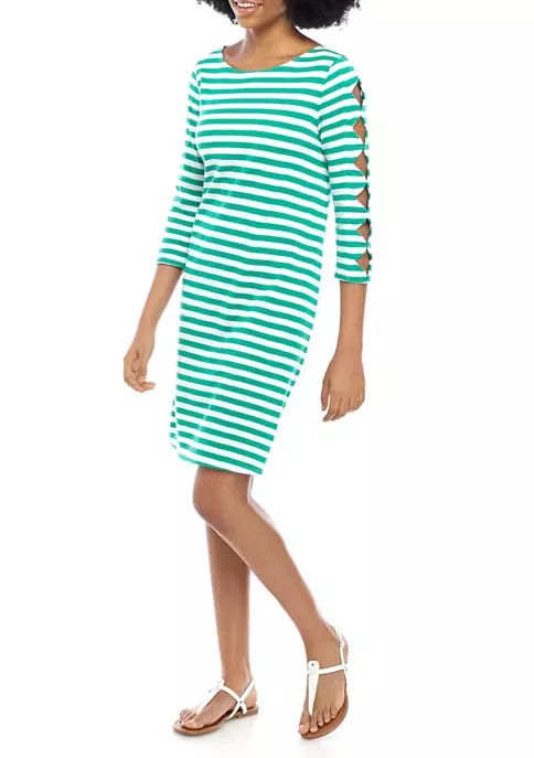 Women's Scallop Sleeve Dress | Belk