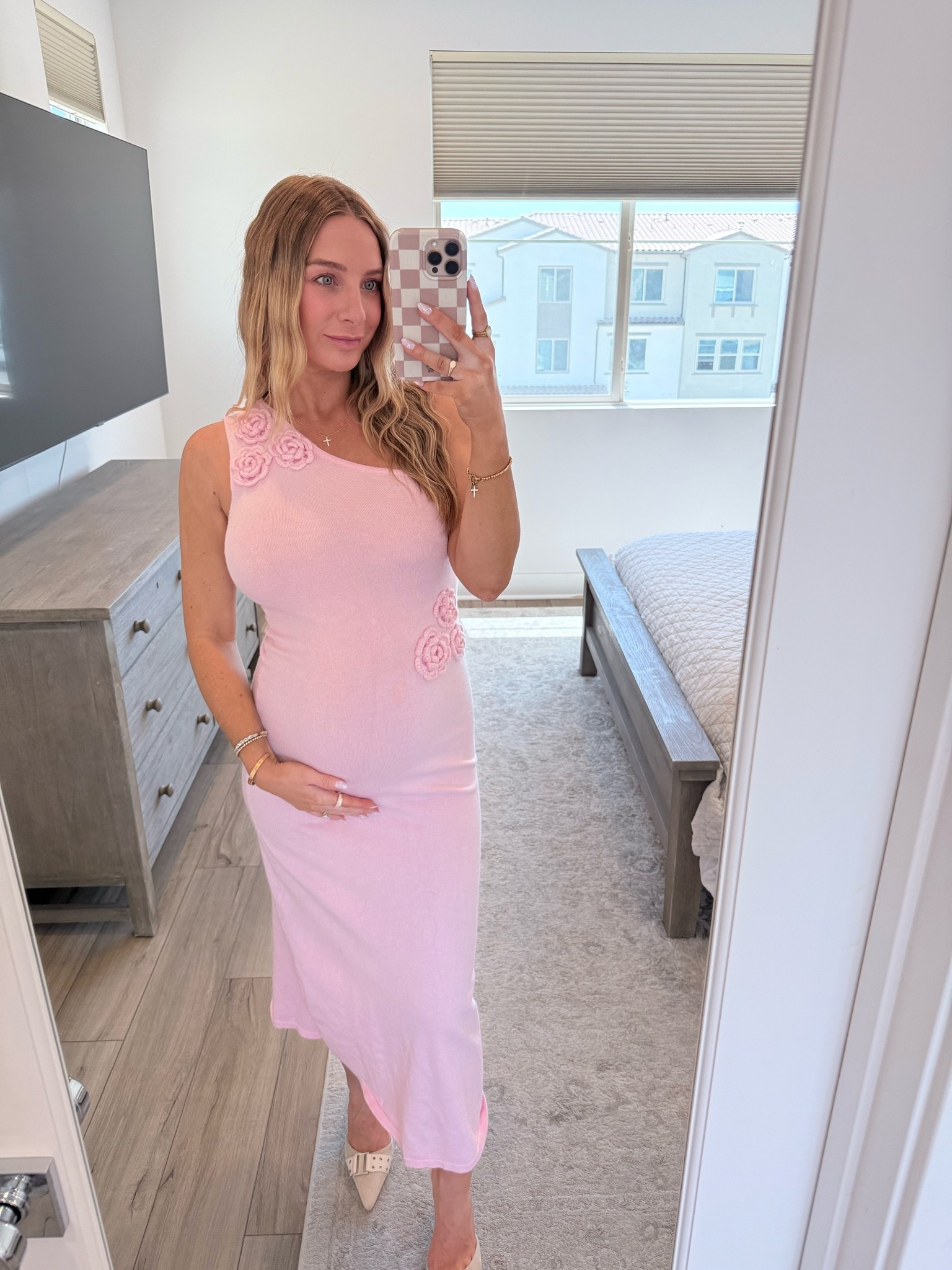 Perfect baby shower dress!

#LTKootd #LTKBaby #LTKBump