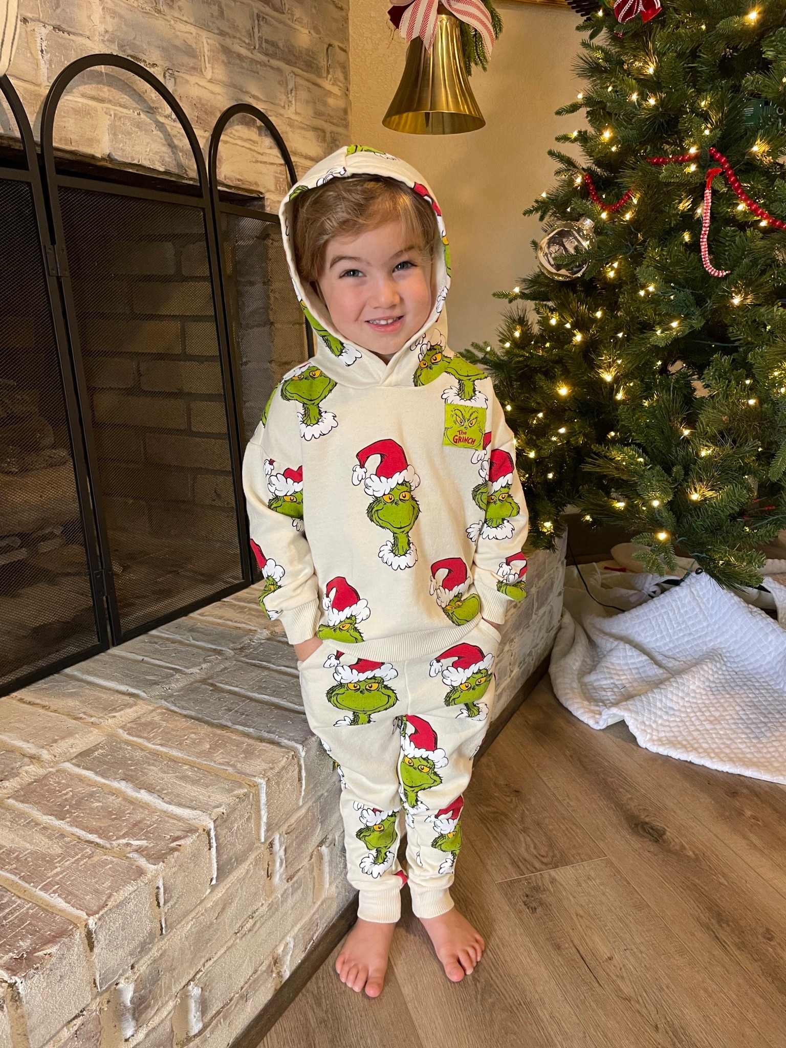 Ryker was so excited about his grinch outfit! 🤣 fun fact: it’s $16.98 in store BUT $7.00 ONLINE!!! Linked all the options for ya here!

#LTKKids #LTKSaleAlert #LTKHoliday