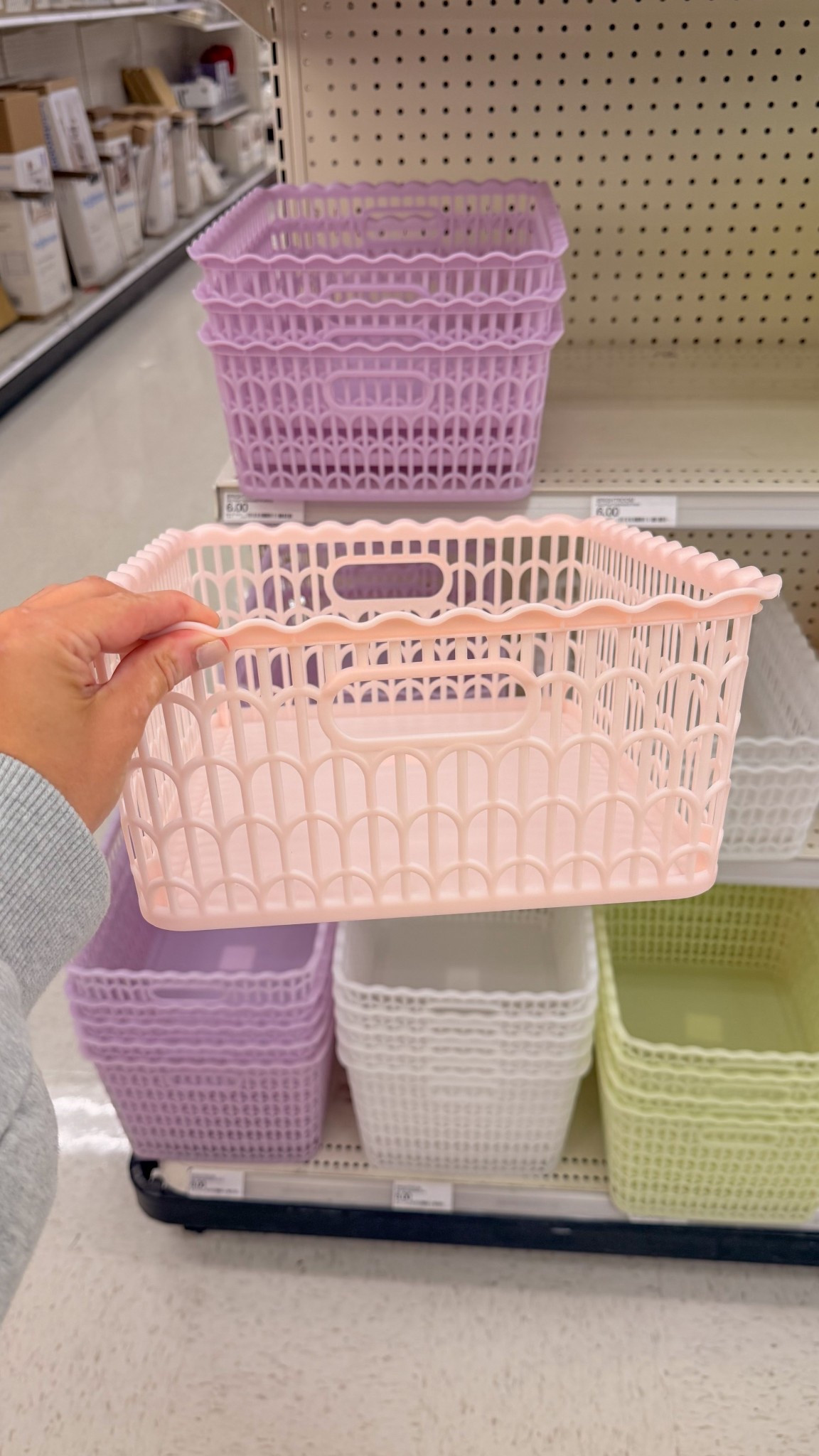 Scalloped basket 

#LTKHome