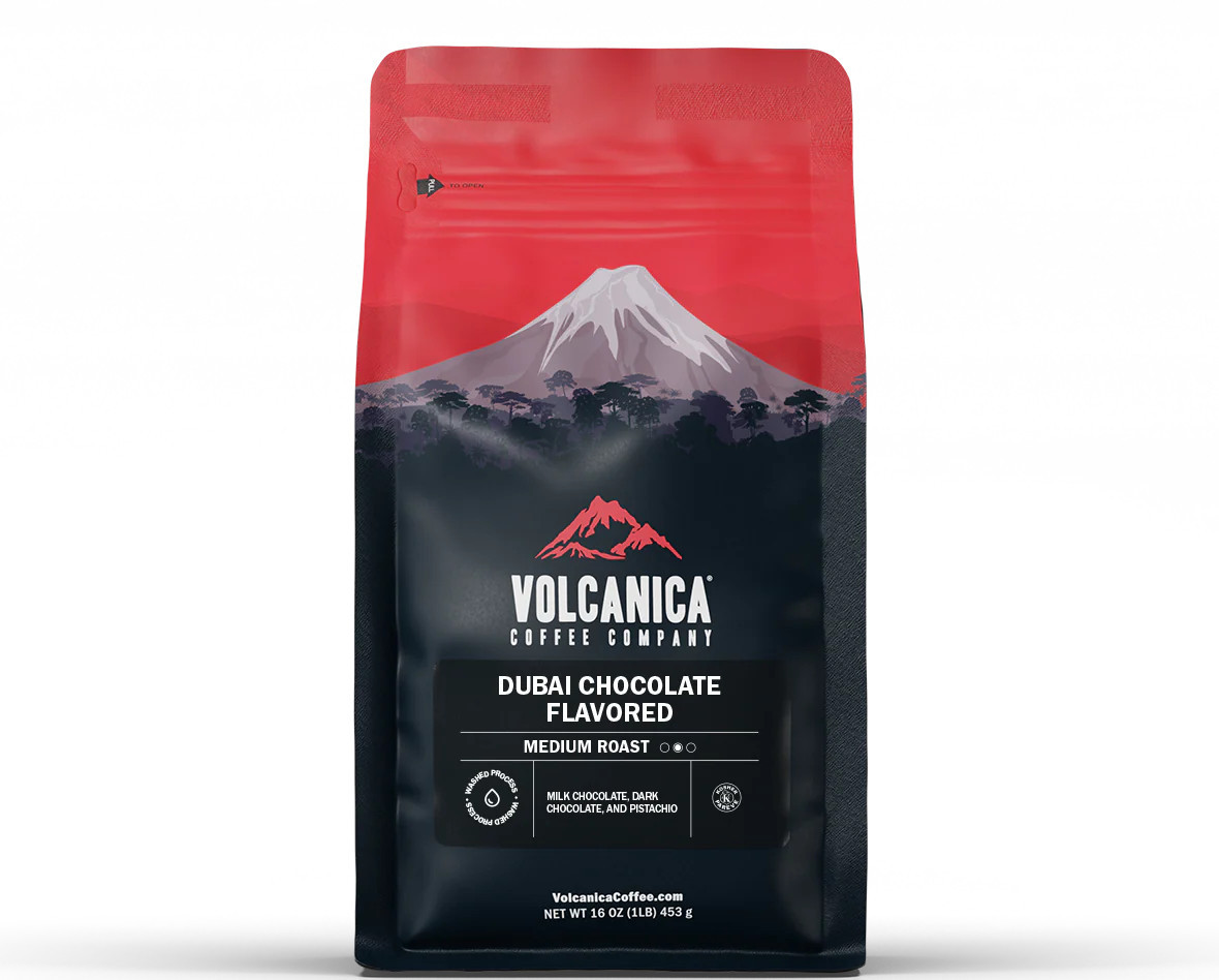 Dubai Chocolate Flavored Coffee | Volcanica Coffee