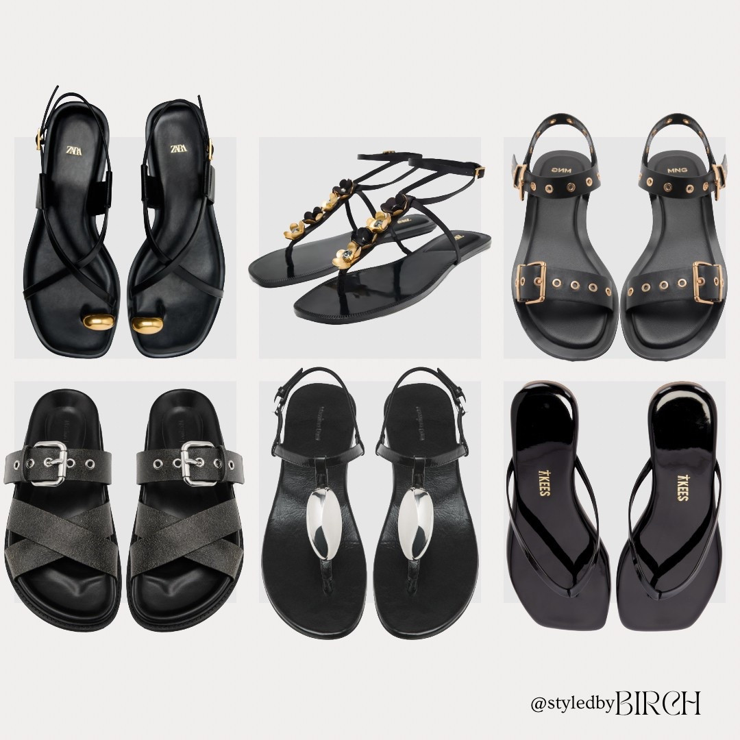 Top picks for black sandals 

#LTKsummer #LTKshoes #LTKspring