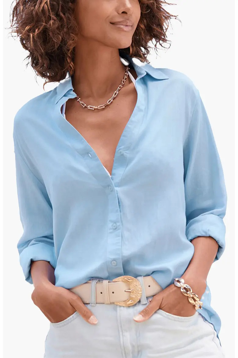 Button Down Blouse (Women) | Nordstrom | Nordstrom