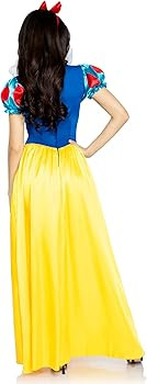 Leg Avenue Womens Classic Snow White Set Family Friend Full Length Princess Dress | Amazon (US)