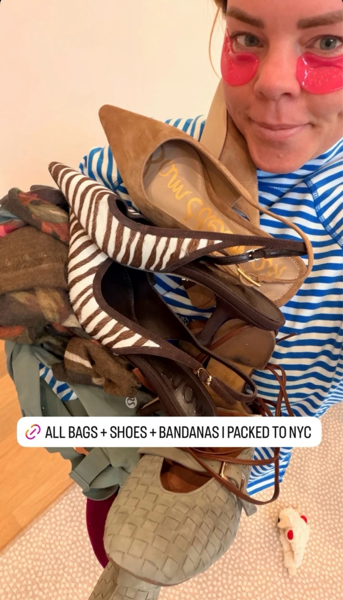 All the bags, shoes and bandanas that I packed for NYC!

#LTKNYFW #LTKootd #LTKgrwm