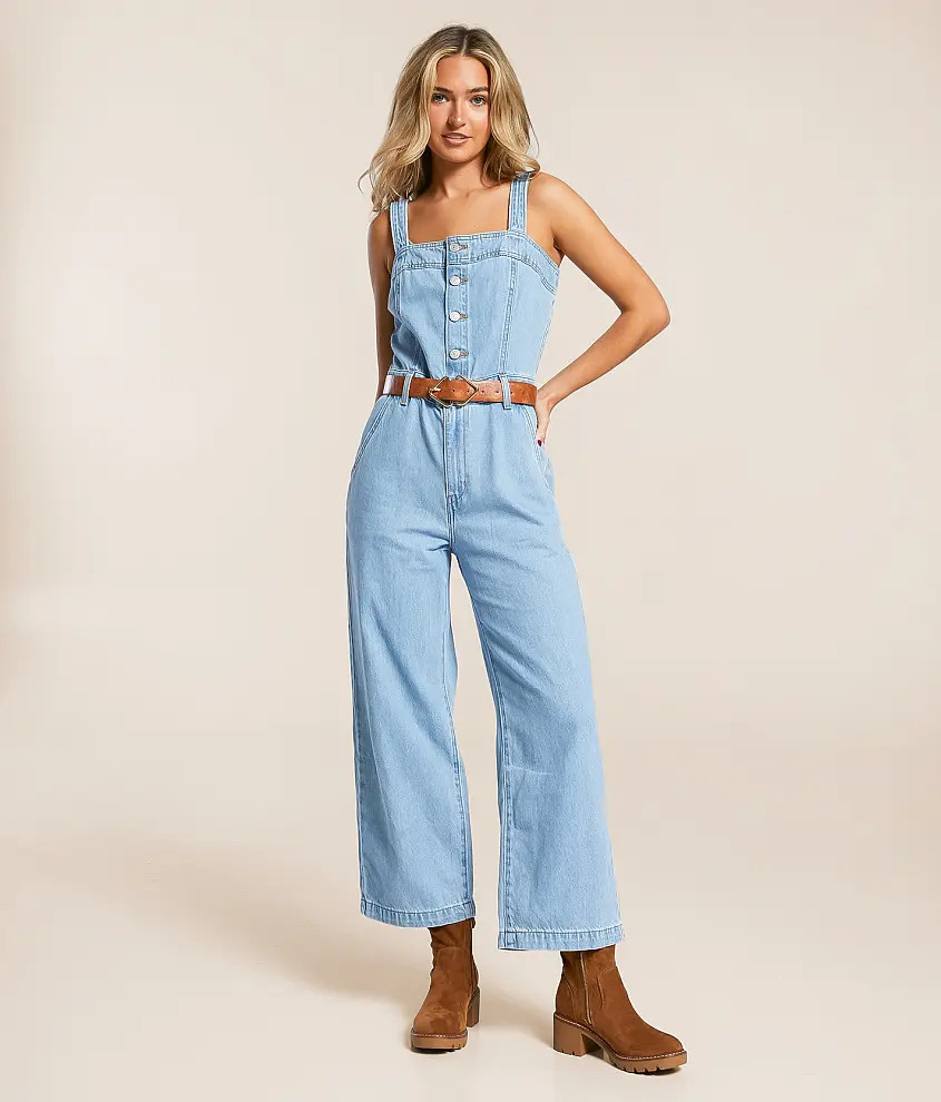 Drea Denim Jumpsuit | Buckle