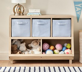 Parker Market Bin Cubby (43") | Pottery Barn Kids