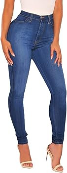 FISCLOSIN Women Colombian Design,Butt Lift,Sexy Skinny Jeans,Stretch Denim Pants | Amazon (US)