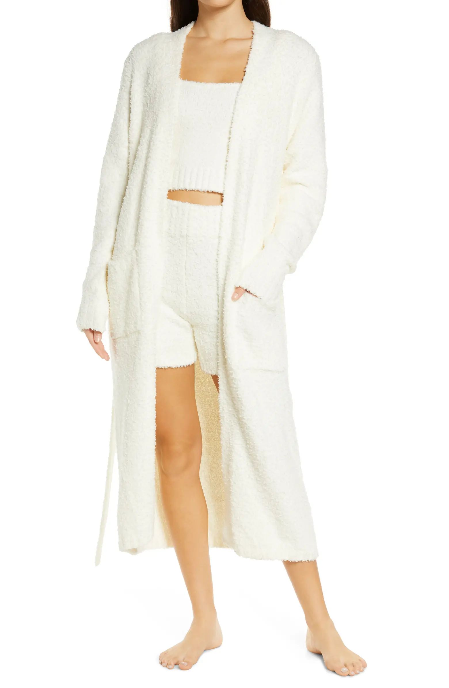 Cozy Knit Bouclé Robe | Nordstrom