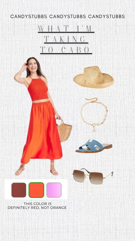 Outfit idea. Two piece set. Summer outfit idea. Skirt and matching tank top. I’m wearing size small in skirt and large in tank. Skirt has pockets too! Target fashion  

#LTKfindsunder50 #LTKstyletip #LTKtravel
