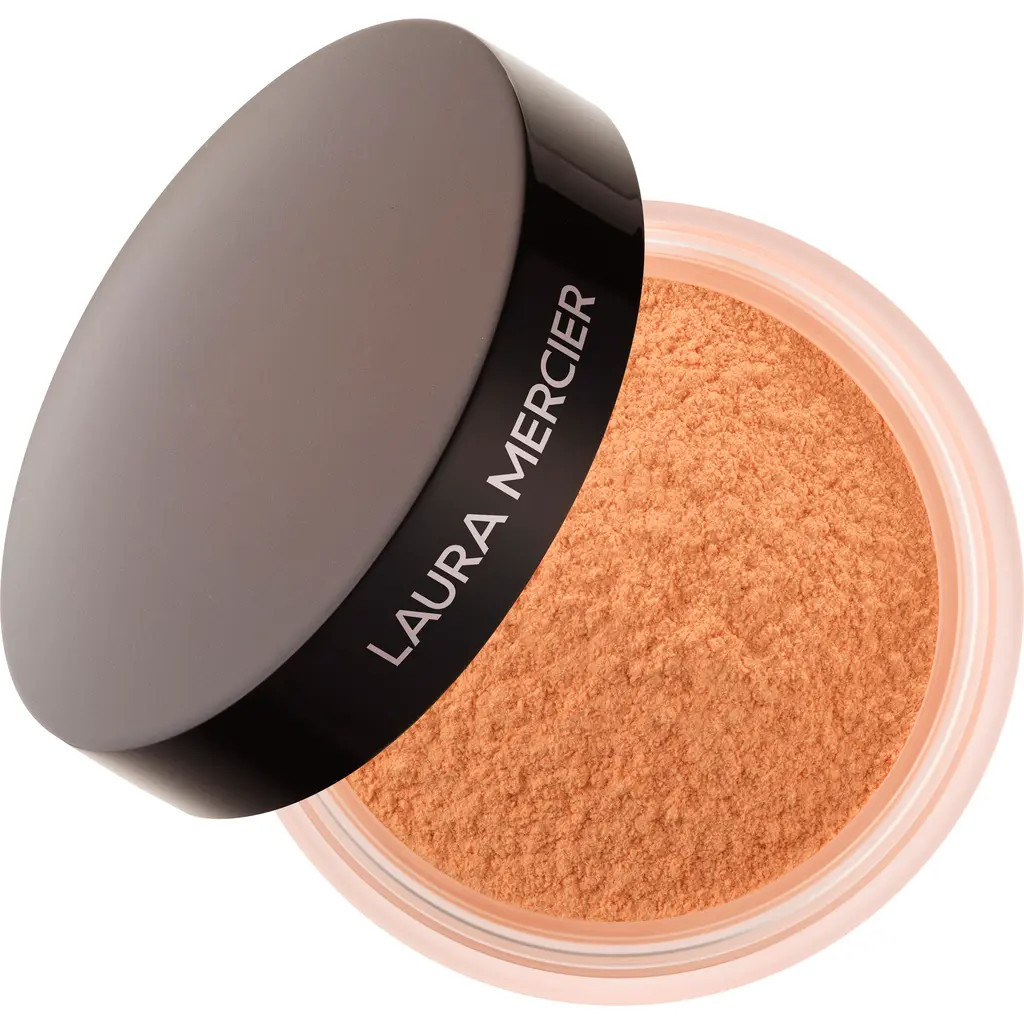 Laura Mercier Secret Brightening Color Correcting Longwear Under Eye Setting Powder in Rich Peach at Nordstrom | Nordstrom