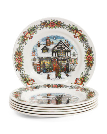 Set Of 6 Toy Shop Dinner Plates | Kitchen & Dining Room | Marshalls | Marshalls