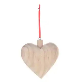 3" 3D Wood Heart Ornament by Make Market® | Michaels | Michaels Stores