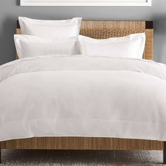 Chambers® 600TC Sateen Duvet Cover & Shams | Williams-Sonoma
