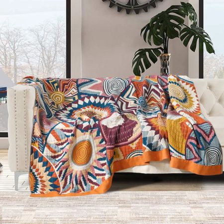 Boho Blanket | Handmade | Colorful

#LTKSale #LTKFind #LTKhome