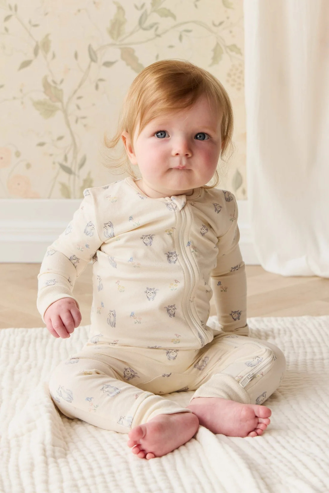 Organic Cotton Jude Onepiece - Charlies Butterflies | Jamie Kay