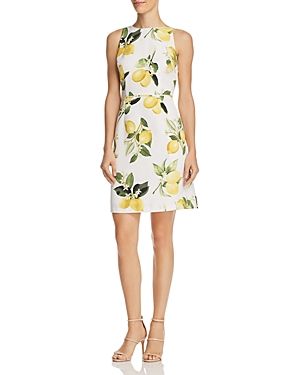 Adrianna Papell Fresh Lemon-Print Dress | Bloomingdale's (US)