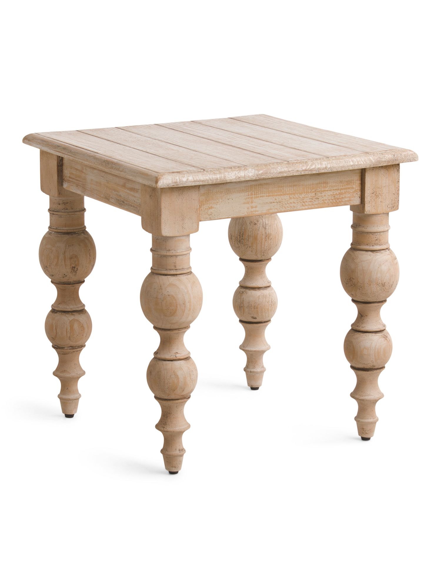 24in Bordeaux Reclaimed Wood End Table | Marshalls