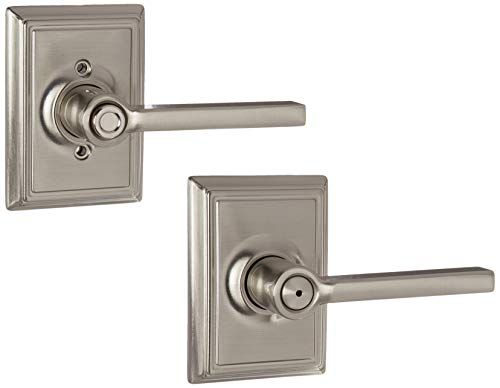 Schlage Lock Company F40LAT619ADD Latitude Privacy, Satin Nickel | Amazon (US)