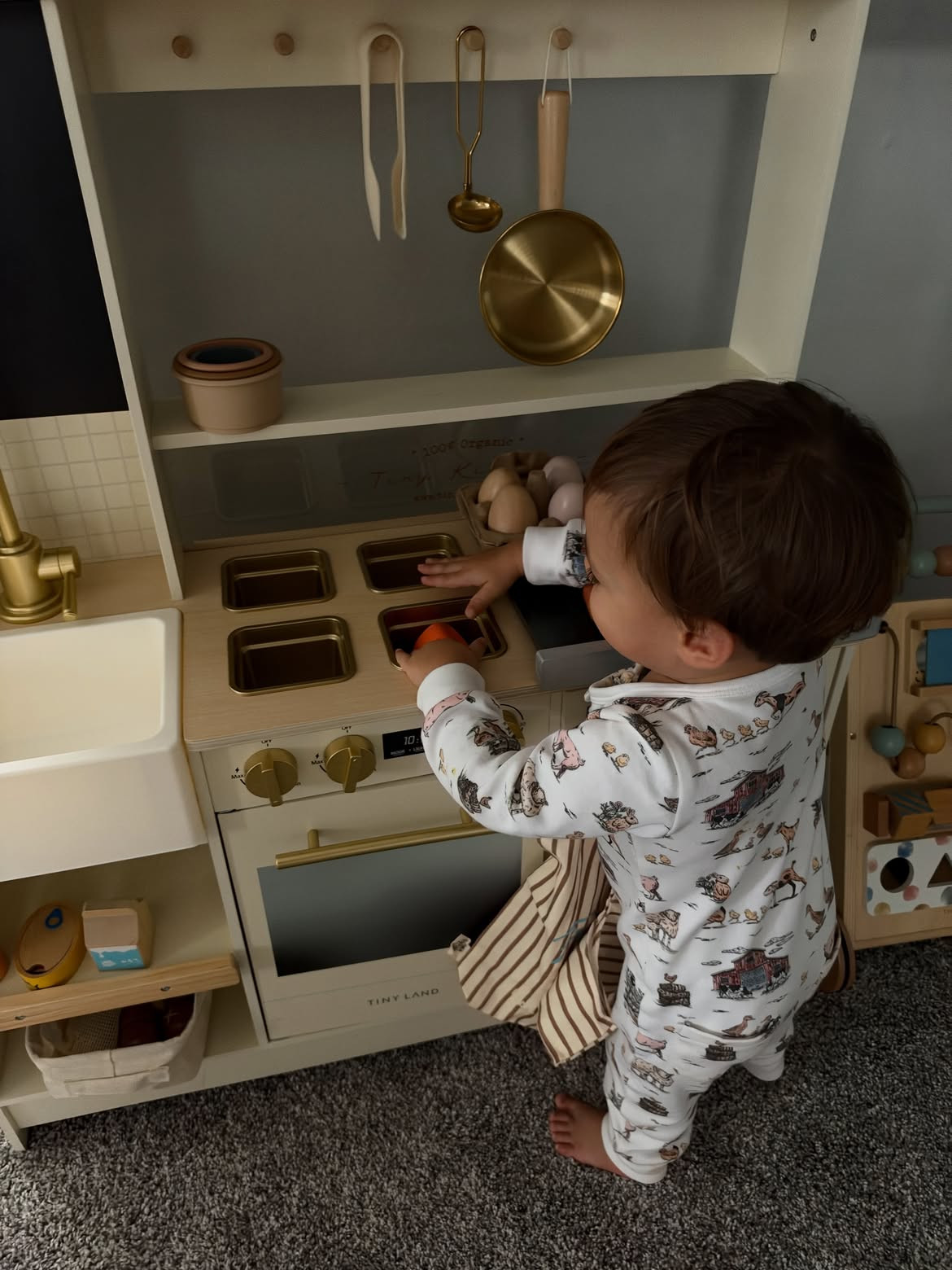Duke has been loving his new wooden play kitchen!

#LTKKids #LTKHome #LTKmomlife