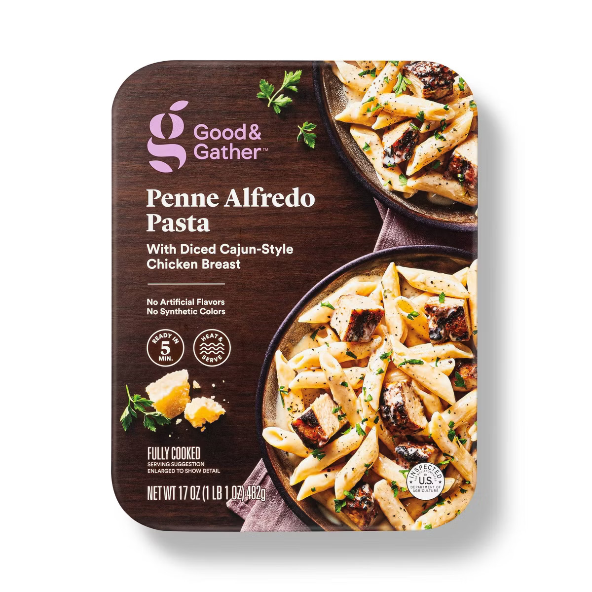 Penne Alfredo Pasta with Cajun Chicken - 17oz - Good & Gather™ | Target