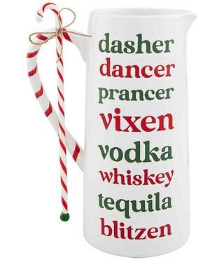 Holiday Bar Christmas Pitcher Set | Dillard's