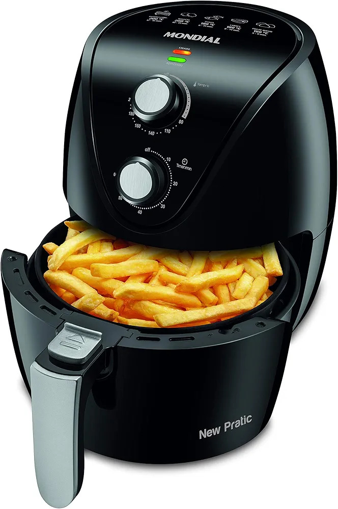 Fritadeira Sem Óleo Air Fryer 3,5L, Mondial, Preto, 1500W, 110V - AF-31 | Amazon (BR)