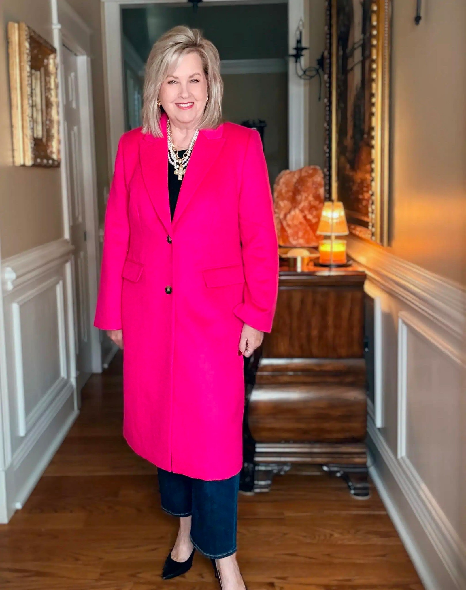 I love a good coat for Winter and this one is the perfect statement piece! This bright pink is great for brightening any mood and making an outfit pop. I’m wearing a size medium. 

#LTKHoliday #LTKSeasonal #LTKGiftGuide
