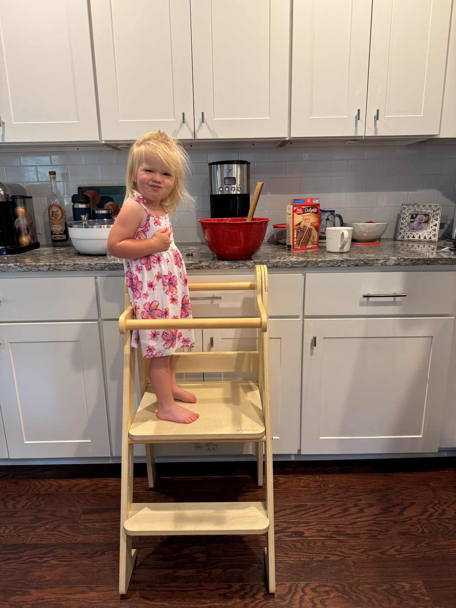 Addy’s toddler tower - helps her teach the c out meter so we can bake together!! 

#LTKKids #LTKFamily #LTKBaby