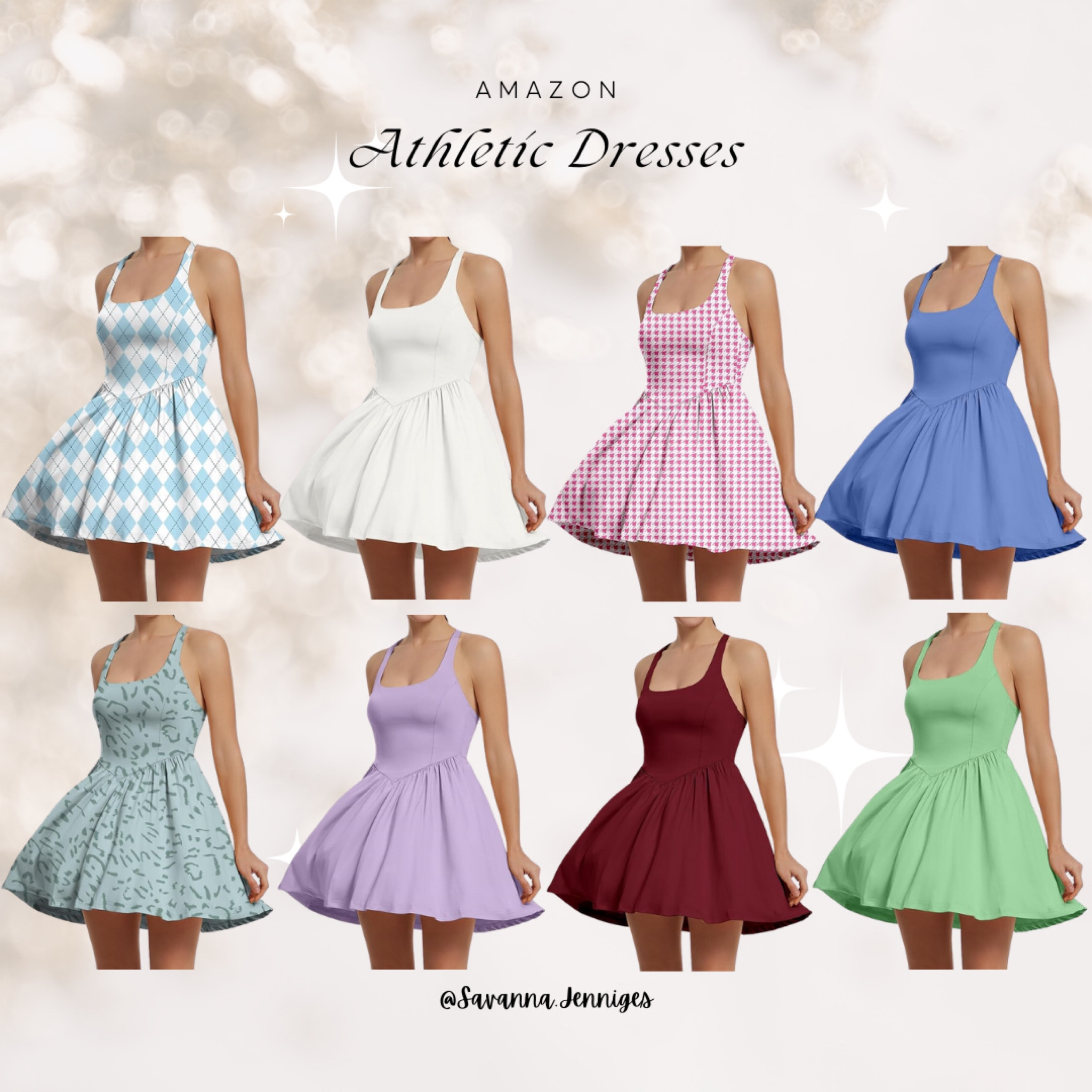 Some of my Favorite tennis dresses that are on sale for Black Friday! They come with separate shorts to wear underneath with a pocket perfect for a day at the Disney parks, golf or pickleball.

#LTKCyberWeek #LTKFitness #LTKActive
