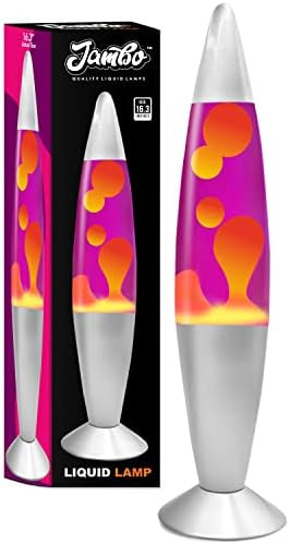 JAMBO 16-Inch Beautiful Lamp with Wax That Flows Like Lava (Blue with Yellow/Green Wax, 16 Inch),... | Amazon (US)