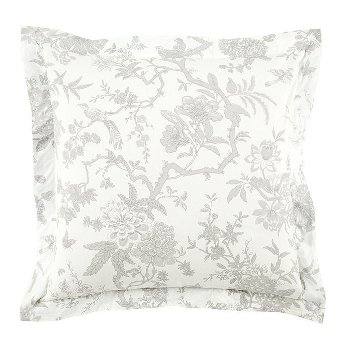 Jardin Toile Sham - Gray | Ballard Designs | Ballard Designs, Inc.