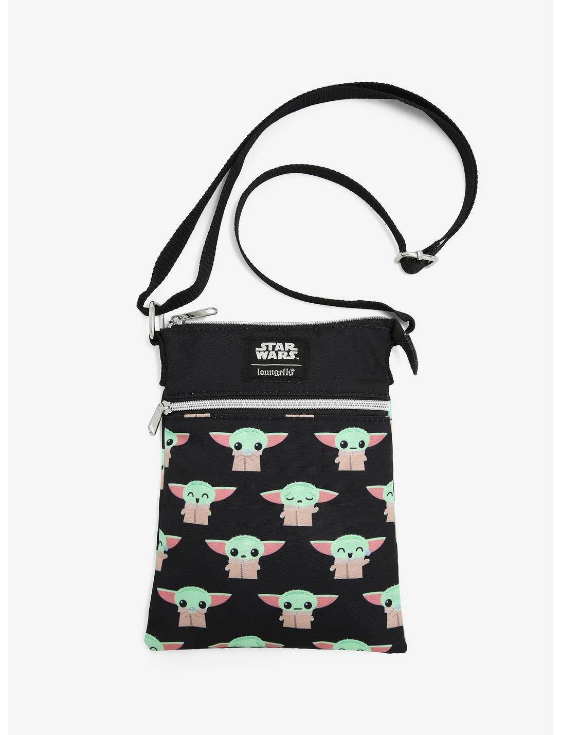 Loungefly Star Wars The Mandalorian The Child Passport Crossbody Bag | Hot Topic