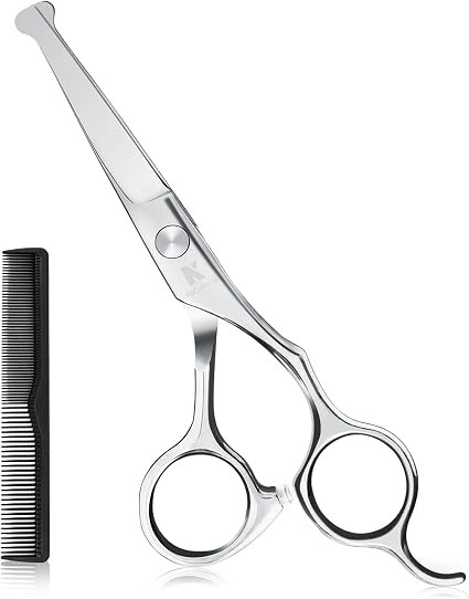 6.1 inch Kids Hair Cutting Scissors Safety Rounded Tips Haircut Scissors, K KaCaKaCa Professional... | Amazon (US)