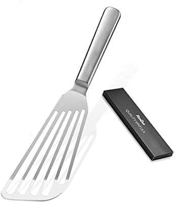 12.8" Stainless Fish Spatula, KSENDALO Professional Flexible Spatua Cookie Turner, Easier For Fli... | Amazon (US)