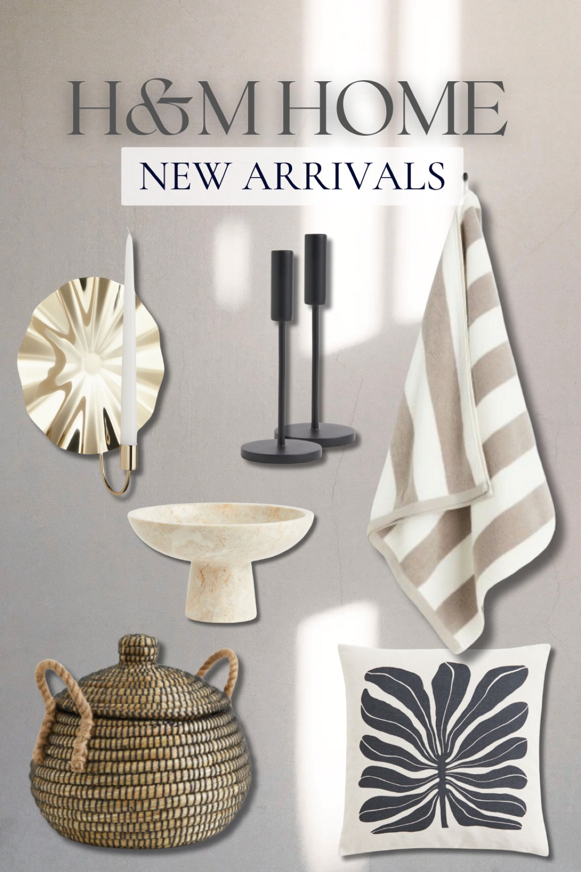 H&M home decor, new arrivals, new year refresh

#LTKhome