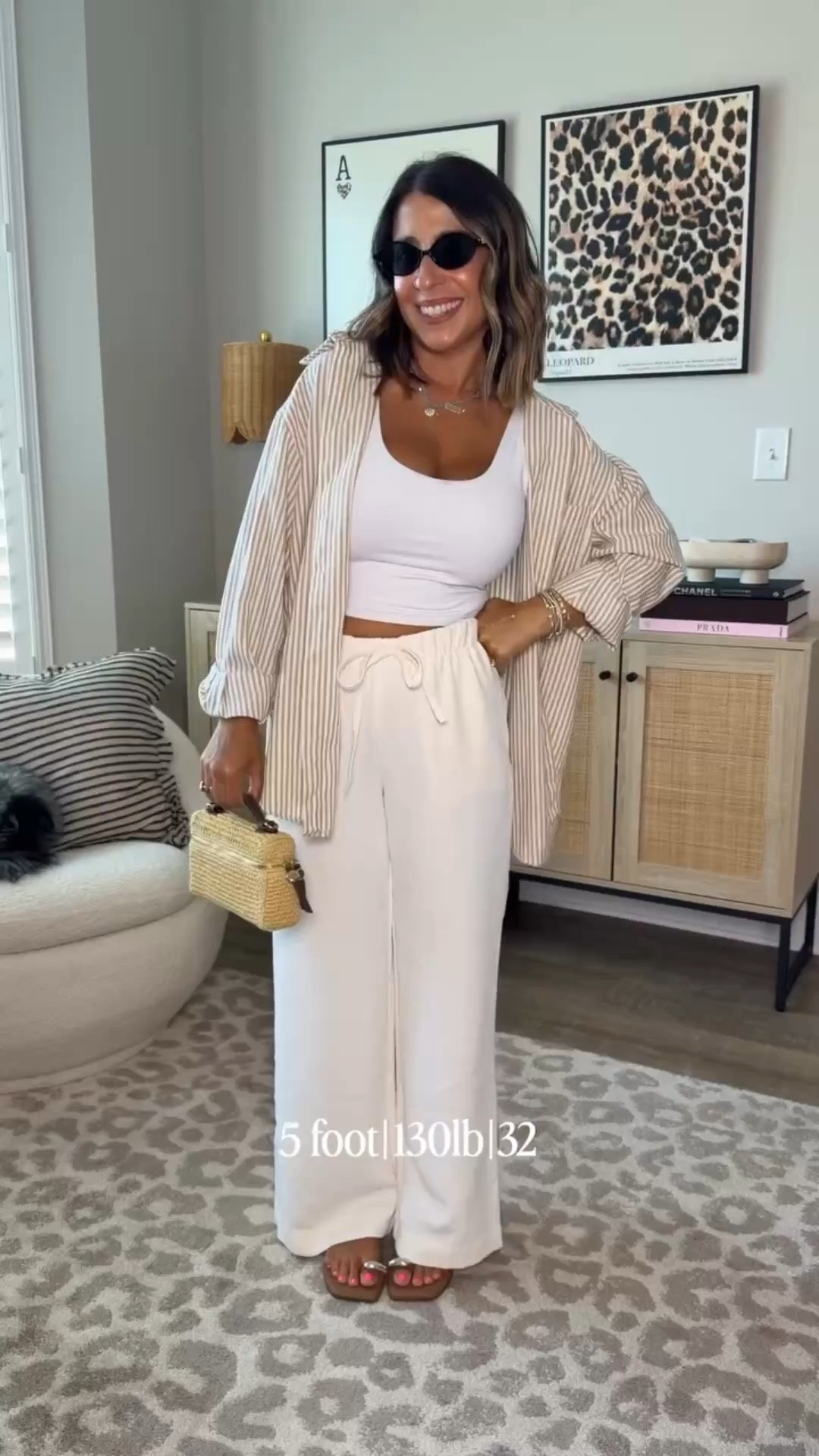 The cutest petite friendly outfits that are comfy enough for summer, but transition into early fall so well. None of these pants are sweatpants, but every single pair is comfortable enough for all day wear. I’ve included some of my favorite looks that make me feel chic, on trend, without sacrificing comfort. 
Summer to fall outfit inspiration, how to style barrel leg pants, linen look pants, striped top

#LTKMidsize #LTKPetite #LTKSeasonal