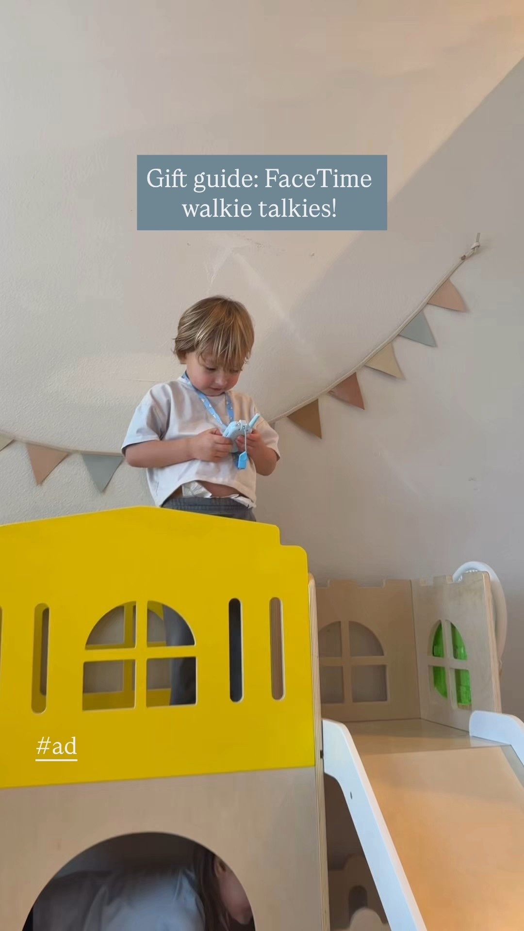 #ad If you are looking for a fun gift for your kids this holiday season I 10 out of 10 recommend trying getting these FaceTime walkie-talkies from @Amazon! Just like traditional walkie-talkies only they have FaceTime so your kids can actually see each other while playing! My kids love to play hide and seek with them and try to guess where the other one is hiding based off of their surroundings!

#founditonamazon 
#WinterFavorites2025 #giftguide #playroom #toysforkids 



#LTKKids #LTKGiftGuide #LTKmomlife