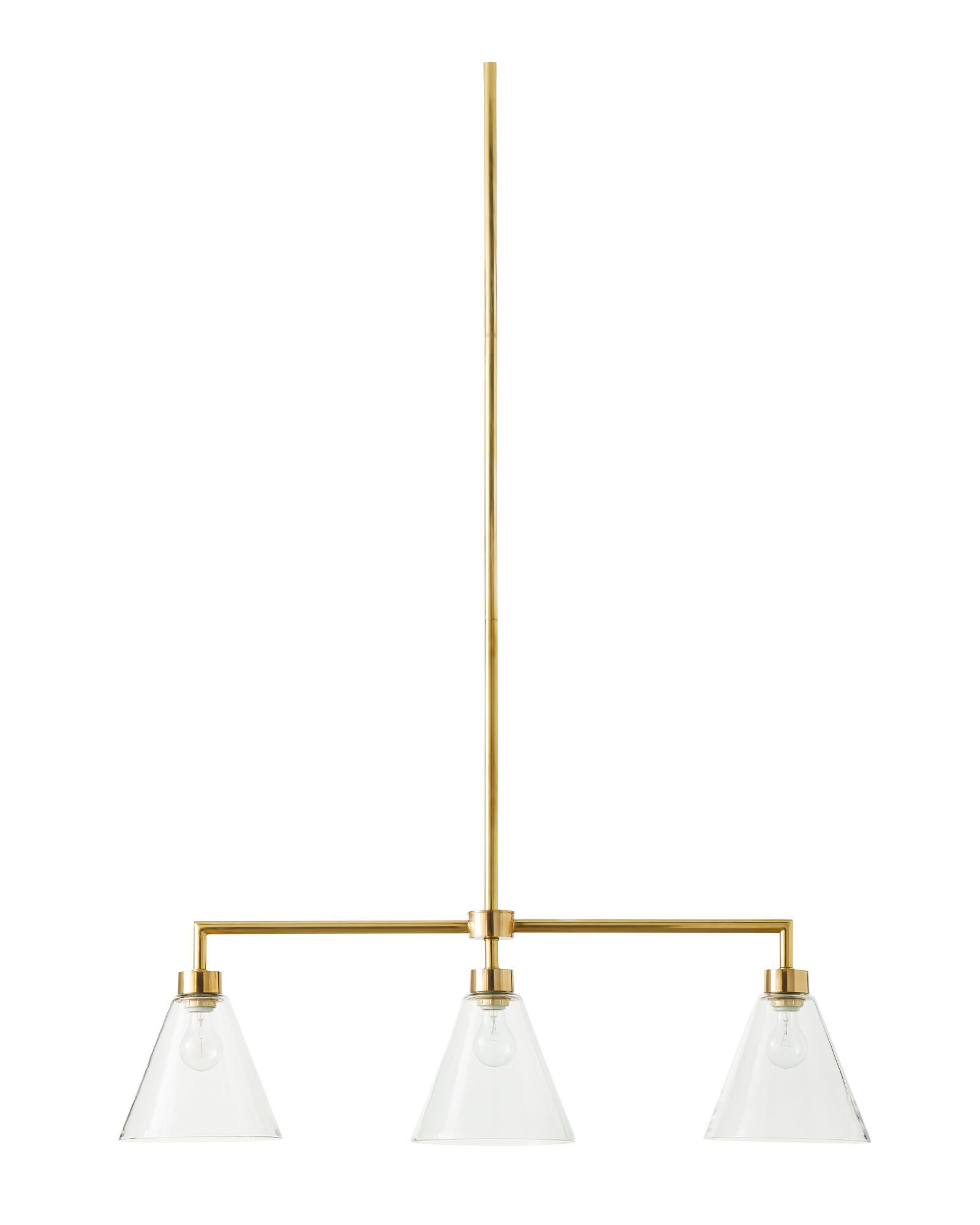Claremont Triple Bulb Chandelier | Serena and Lily