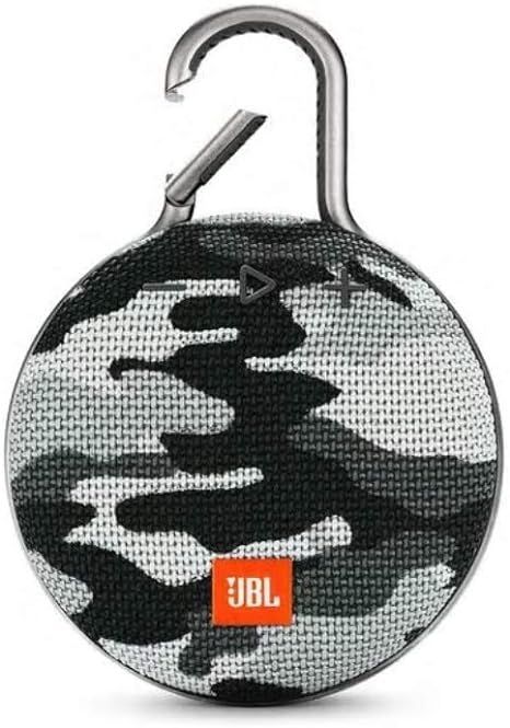 JBL Clip 3 Portable Waterproof Wireless Bluetooth Speaker - Black Camo | Amazon (US)