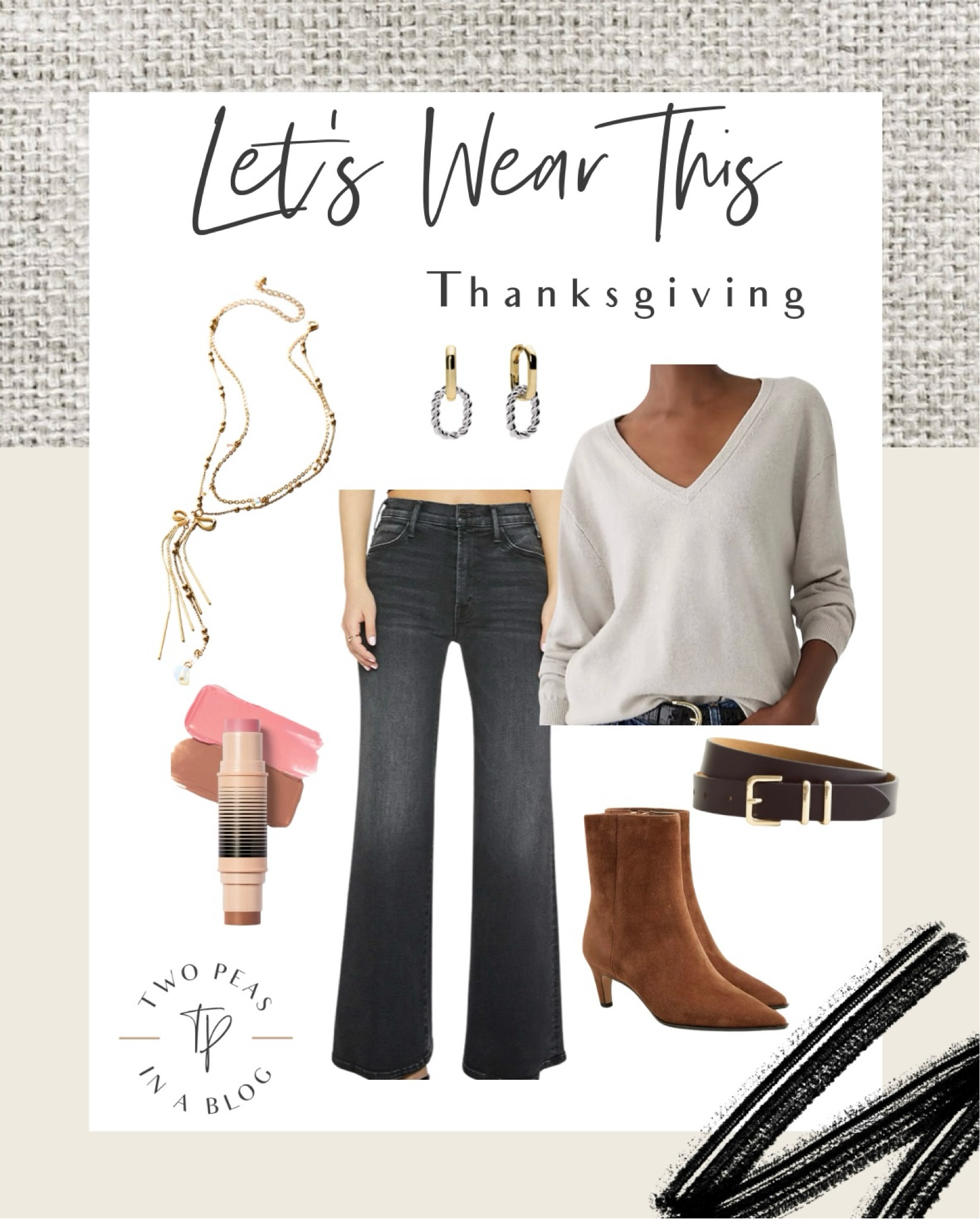 Thanksgiving style ideas. What to wear. Dressy casual Fall style. MOTHER denim.

#LTKSeasonal #LTKOver40 #LTKStyleTip