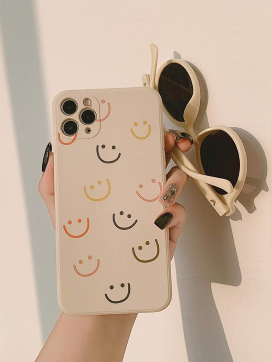 Cartoon Smile Phone Case | SHEIN