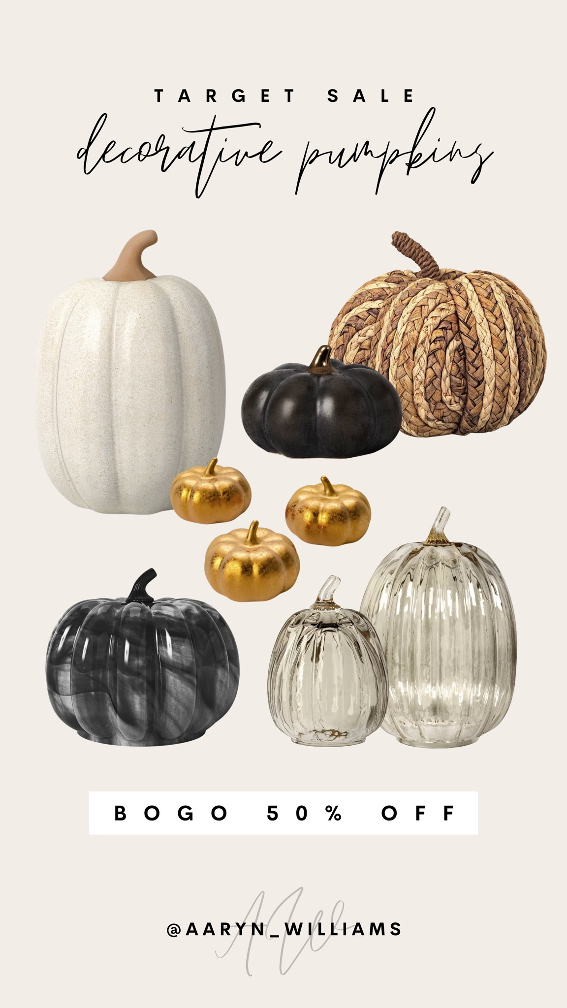 BOGO 50% OFF 🎃

#fallsale #fallhomedecor #pumpkins #targetfind #targetsale 

#LTKSeasonal #LTKFallSale #LTKHalloween