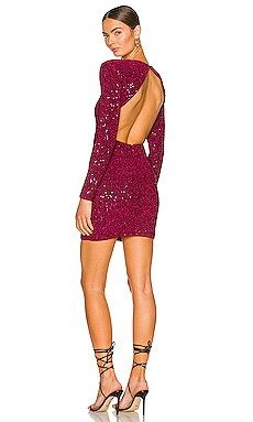 Lovers and Friends Kloss Mini Dress in Maroon Red from Revolve.com | Revolve Clothing (Global)