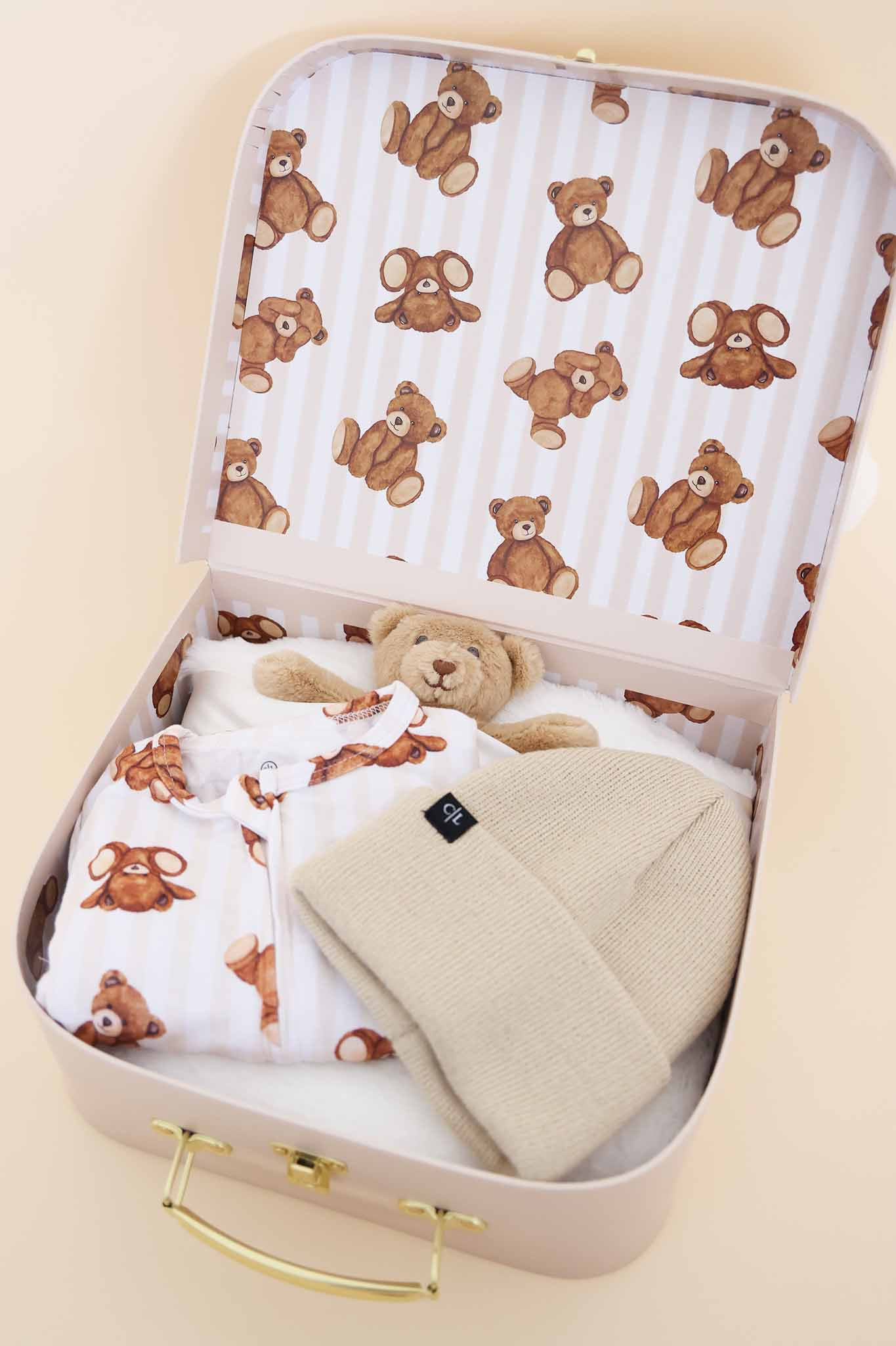 Newborn Keepsake Gift Box Set | Bear | Caden Lane