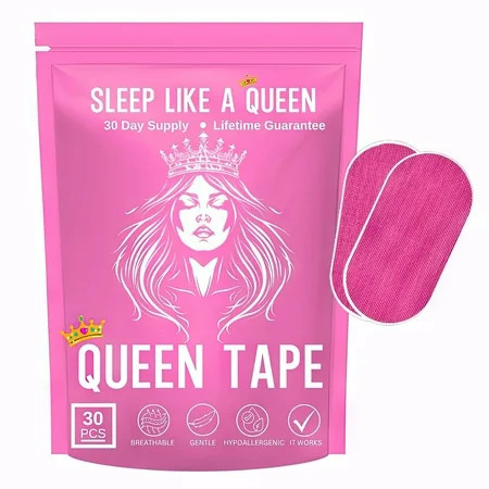 Queen Tape (30 Pack) 1 Month Supply Pink Gentle Adhesion Pink Tape Sports Suitable for Skin | Walmart (US)