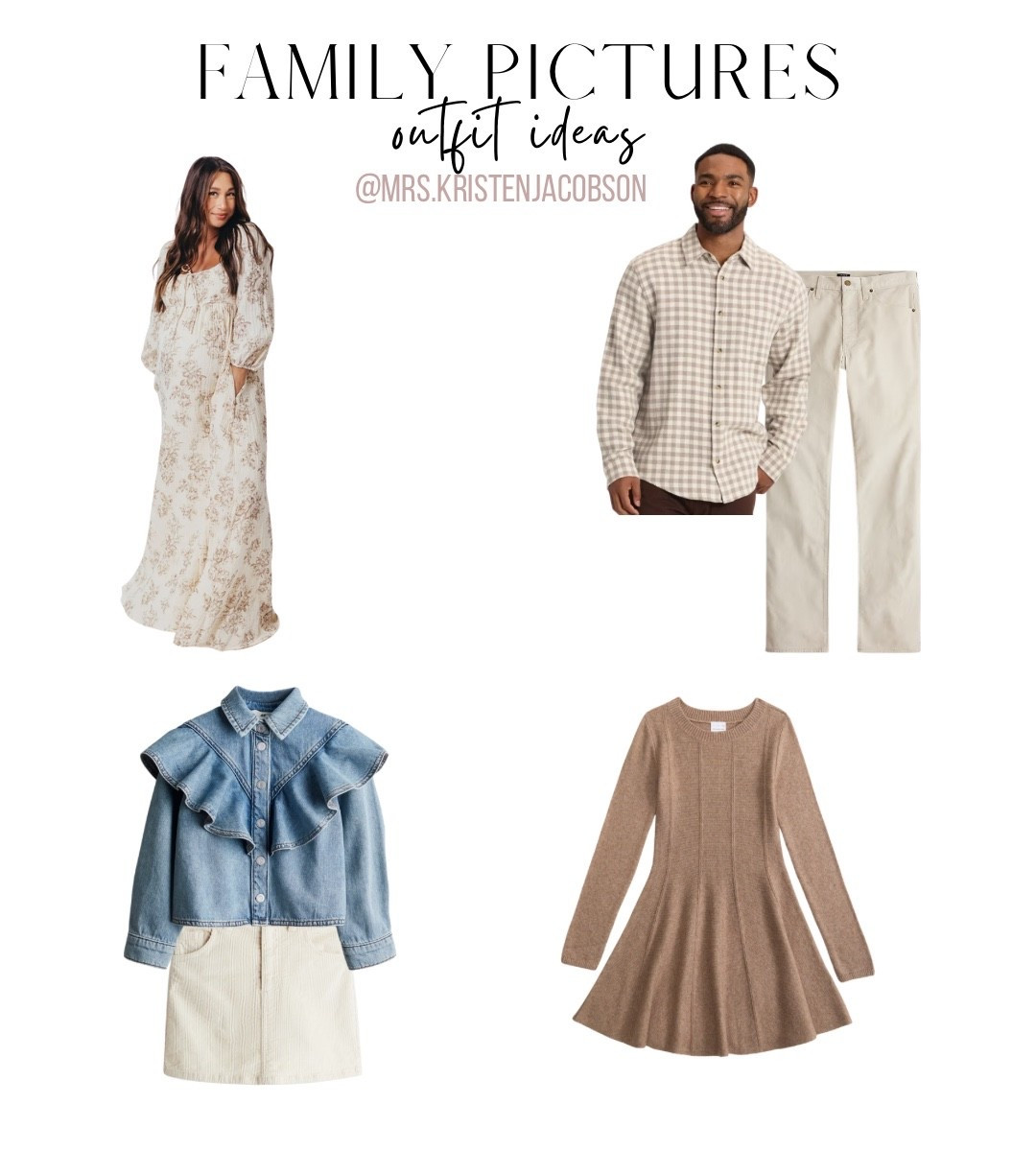 I put together this look for a family taking photos outdoors soon 🤍 

Family outfit, blue family outfits, family photo outfit,  family picture outfit, family pictures, family photos, family picture outfits, family photo outfits, women’s outfit, men’s outfit, teenager outfit, girl outfit  

#familyoutfit #familypictures #familyphotos #familyphotooutfit #familypictureoutfit 

#LTKFamily #LTKKids #LTKMens