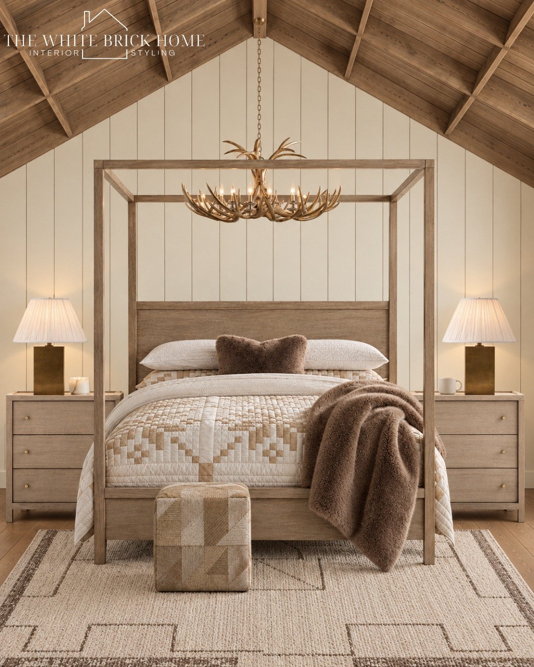 Warm, layered, and made for slowing down 🤎 This bedroom mixes rustic wood tones, creamy neutrals, cozy textures, and a touch of Western charm for a space that feels effortlessly collected and inviting.
Comment SHOP and I’ll send you the links to recreate the look! ✨
#TheWhiteBrickHome #BedroomDesign #CozyBedroom #RusticModern #ModernRustic #NeutralHome #WesternDecor #BedroomInspo #InteriorStyling #WarmNeutralHome

#LTKHome #LTKSeasonal #LTKSaleAlert