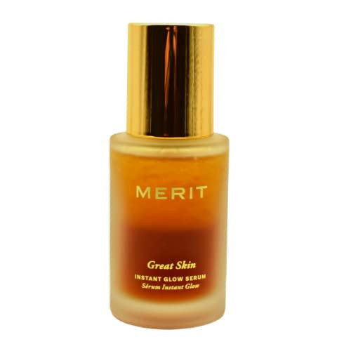 MERIT Great Skin Instant Glow Serum with Niacinamide and Hyaluronic Acid 1.69 oz / 50 ml | Amazon (US)