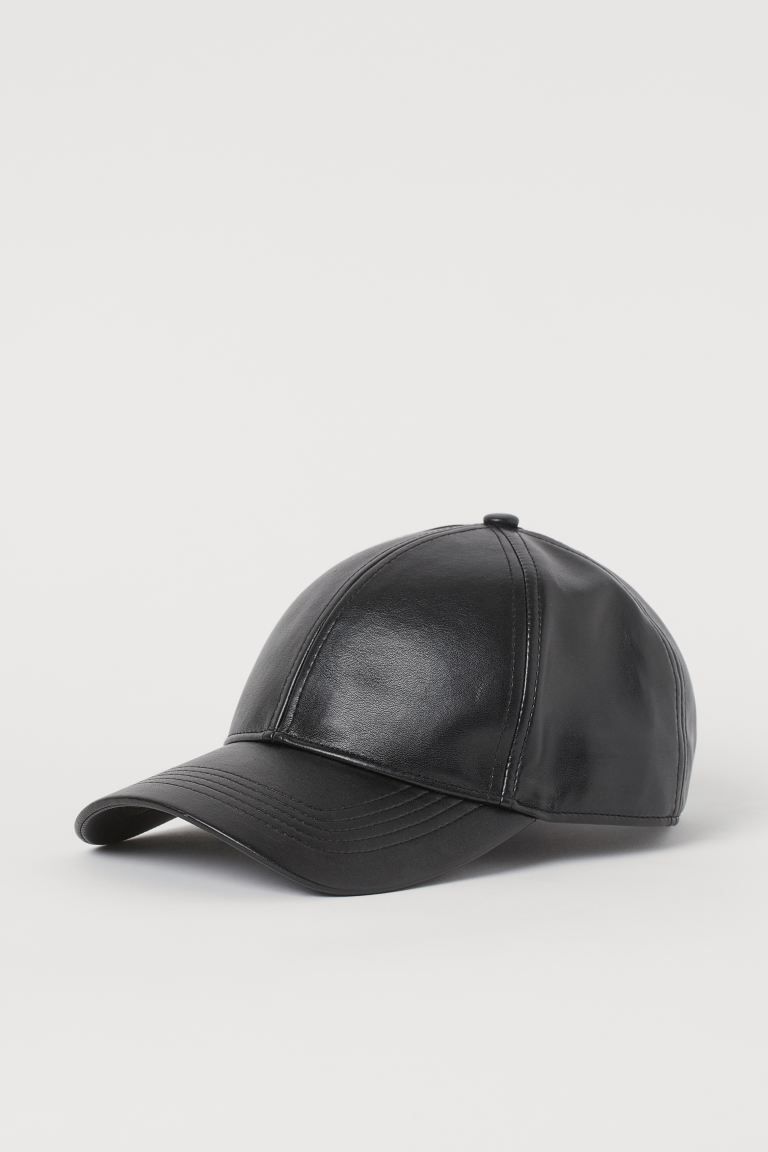 Faux Leather Cap | H&M (US)